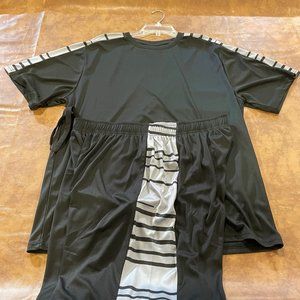 Brand New LU LINEA UOMO Two Piece Short Set, XXL, W/Tags